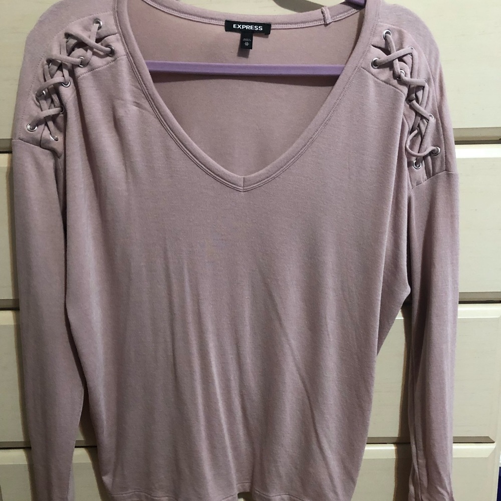 Blush pink tee